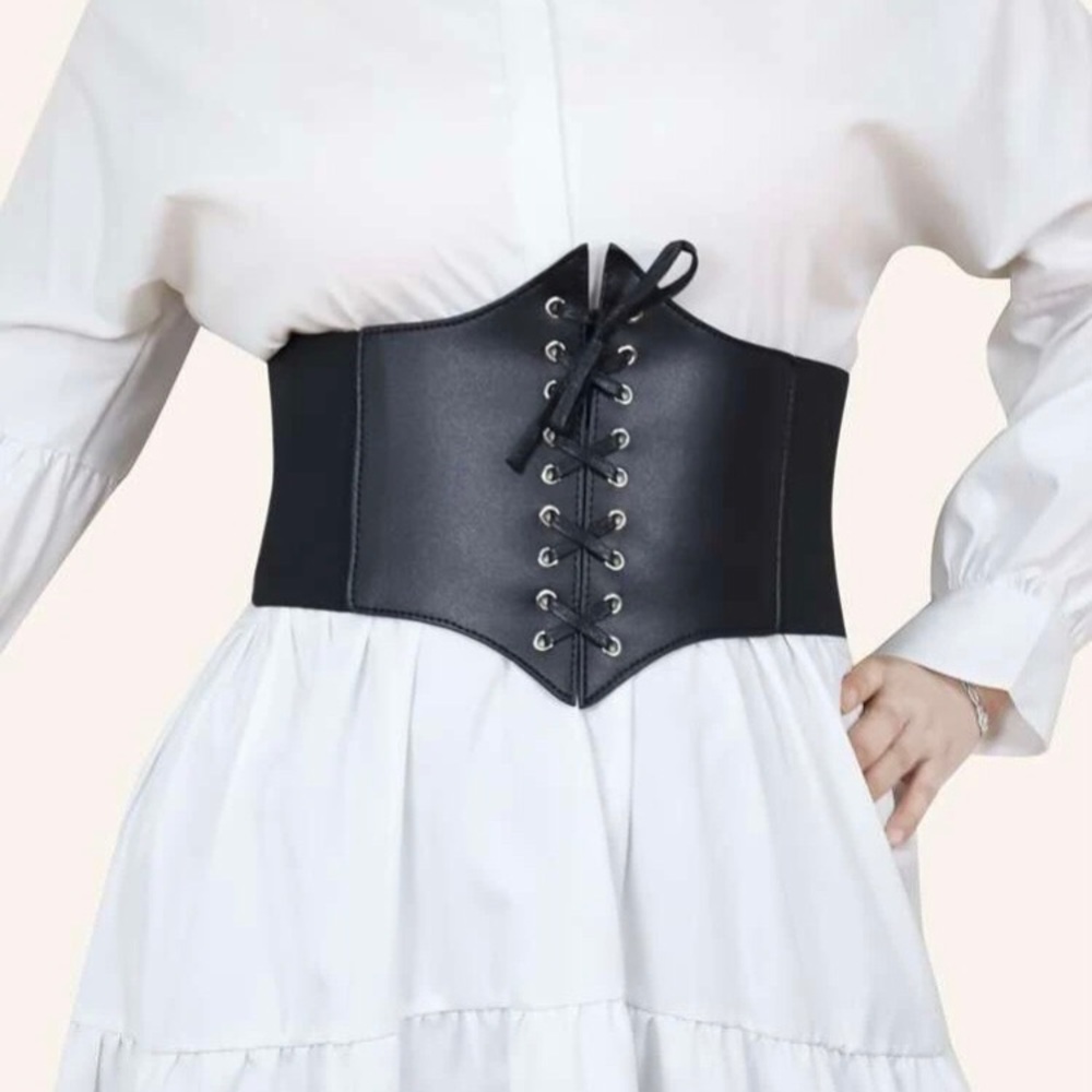 Lace-up Corset Belt